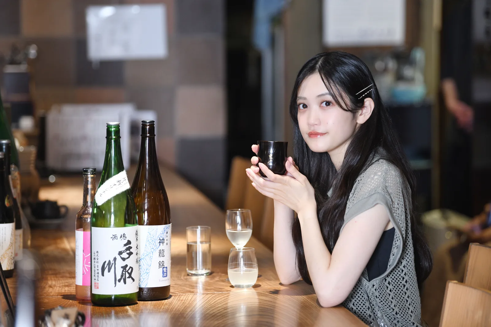 インタビューの様子