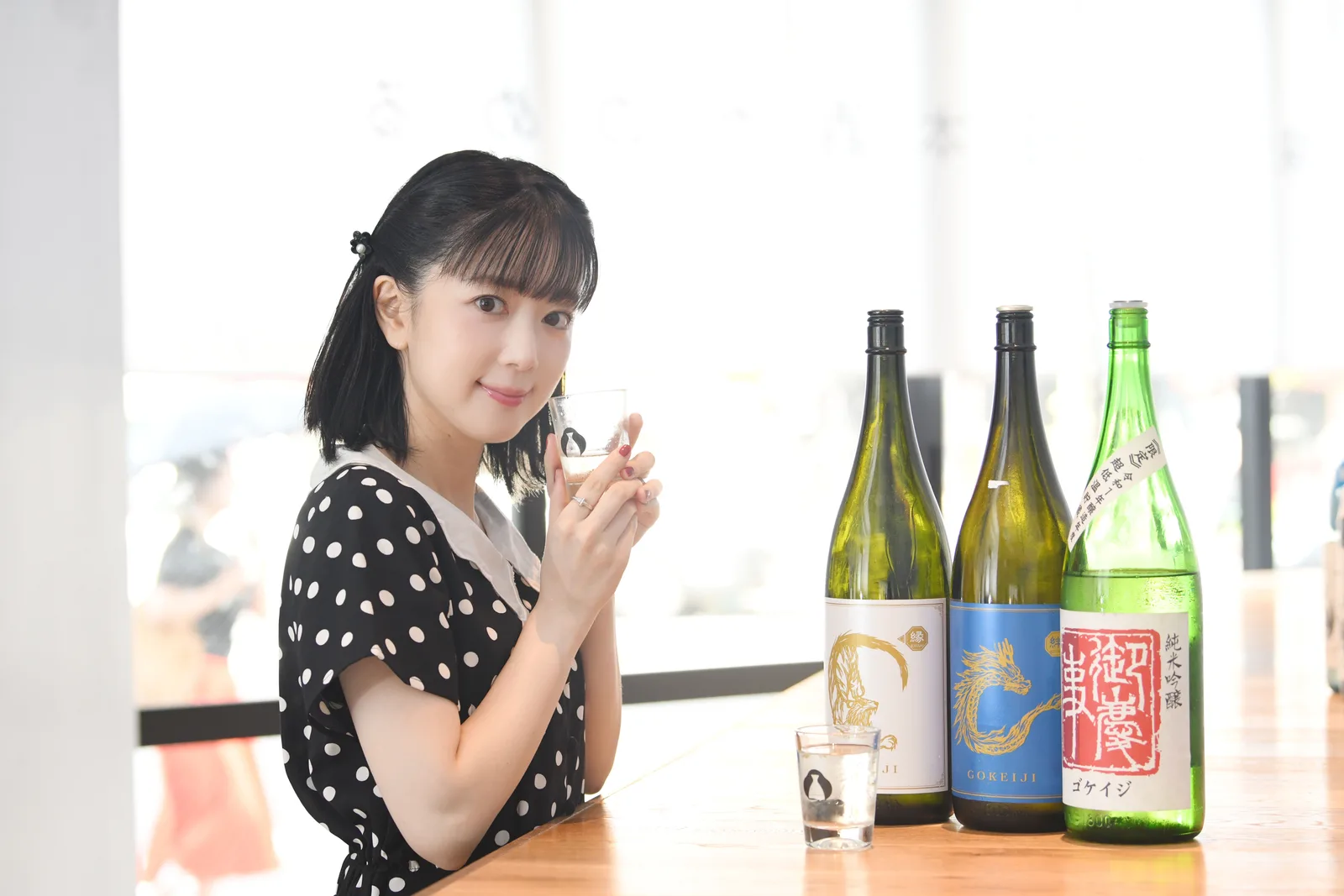 試飲した日本酒
